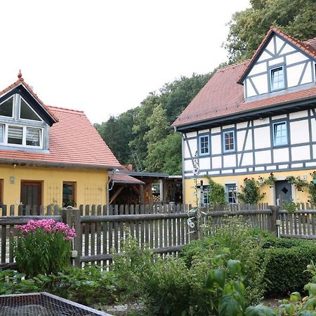 "Ferienwohnung Am Tharandter Wald" Grund Exterior foto