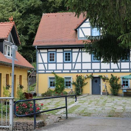"Ferienwohnung Am Tharandter Wald" Grund Exterior foto